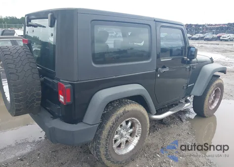 2011 Jeep Wrangler Sport из США, поврежденный, VIN 1J4AA2D14BL521184